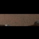 mars rover curiosity first rock target panorama1 صور الشهر الأول للمسبار الفضائي الأمريكي على المريخ مجلة نقطة العلمية