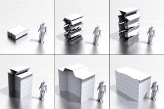 origami shelter 01 خيم سكنية .. قابلة للطي مجلة نقطة العلمية