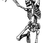 dancing skeleton clipart معلومات عن العظام! مجلة نقطة العلمية