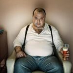 Fat man التلفاز والحاسوب والسيارة تزيد مخاطر السكري وتراكم الدهون مجلة نقطة العلمية