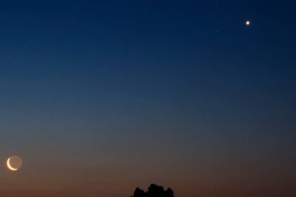 moon venus e1432495685835 ما هي ظاهرة سطوع الأرض مجلة نقطة العلمية