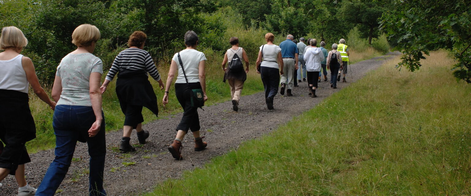 Walking for Health in Epsom 5Aug2009 2 e1433793598137 القليل من رياضة المشي يحسن الصحة كثيرا بشكل لا تتخيله مجلة نقطة العلمية