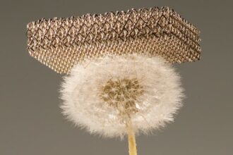 Microlattice highRes web 1024 بوينج تكشف فيديو مدهش لأخف معدن في العالم مجلة نقطة العلمية