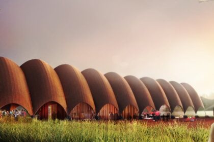 Proposals for Droneport project to save lives and build economies by Foster and Partners 00 e1460796716354 رواندا تبني أول مطار خاص بالطيارات دون طيار في العالم مجلة نقطة العلمية