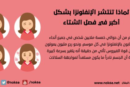 الانفلونزا في الشتاء لماذا تنتشر الإنفلونزا بشكل أكبر في فصل الشتاء مجلة نقطة العلمية