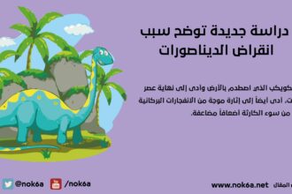 انقراض الديناصورات دراسة جديدة توضح سبب انقراض الديناصورات مجلة نقطة العلمية