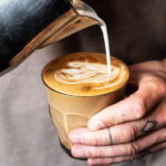 pouring coffee cappuccino 1200x628 Facebook 1200x628 1 ما هو الكافيين وهل هو جيد أم ضار بالصحة؟ مجلة نقطة العلمية