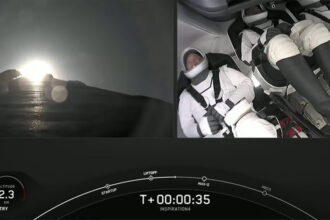 inspiration4 6143 فيديو| مهمة "إنسبيريشن 4" تحمل أربعة سياح إلى المدار مجلة نقطة العلمية