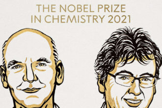 AAPc0zY جائزة نوبل للكيمياء لعام 2021 تذهب إلى عالمين طورا "أداة مبتكرة لبناء الجزيئات" مجلة نقطة العلمية