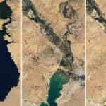 CA NASALakeMead 072522NASA صور ناسا تظهر الانكماش الدراماتيكي لبحيرة ميد مجلة نقطة العلمية