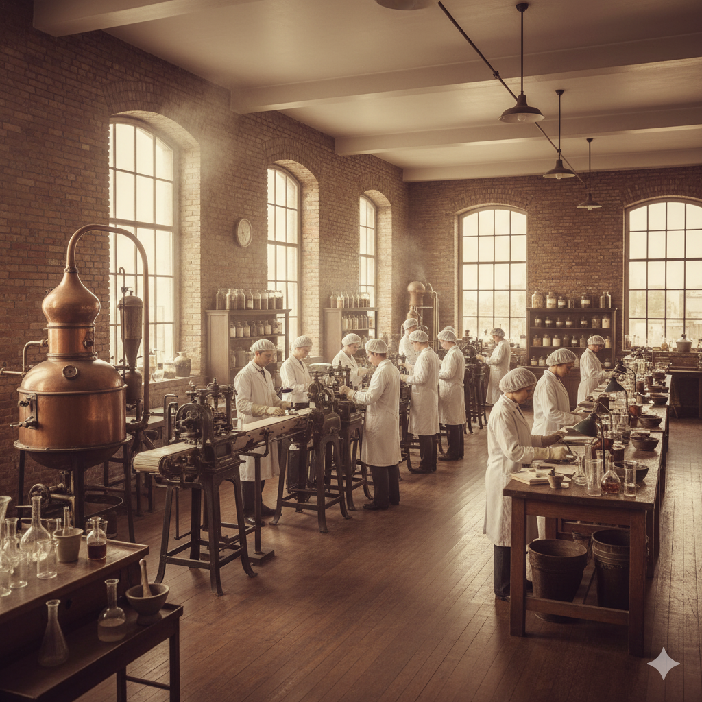 Gemini Generated Image c757bmc757bmc757 هل يقود الذكاء الاصطناعي عصرًا ذهبيًا جديدًا لصناعة الأدوية؟ مجلة نقطة العلمية