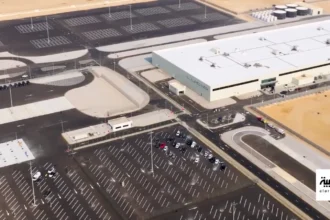 nok6alucid begins لوسيد تبدأ تركيب المعدات الأولية في مصنعها بالسعودية مجلة نقطة العلمية