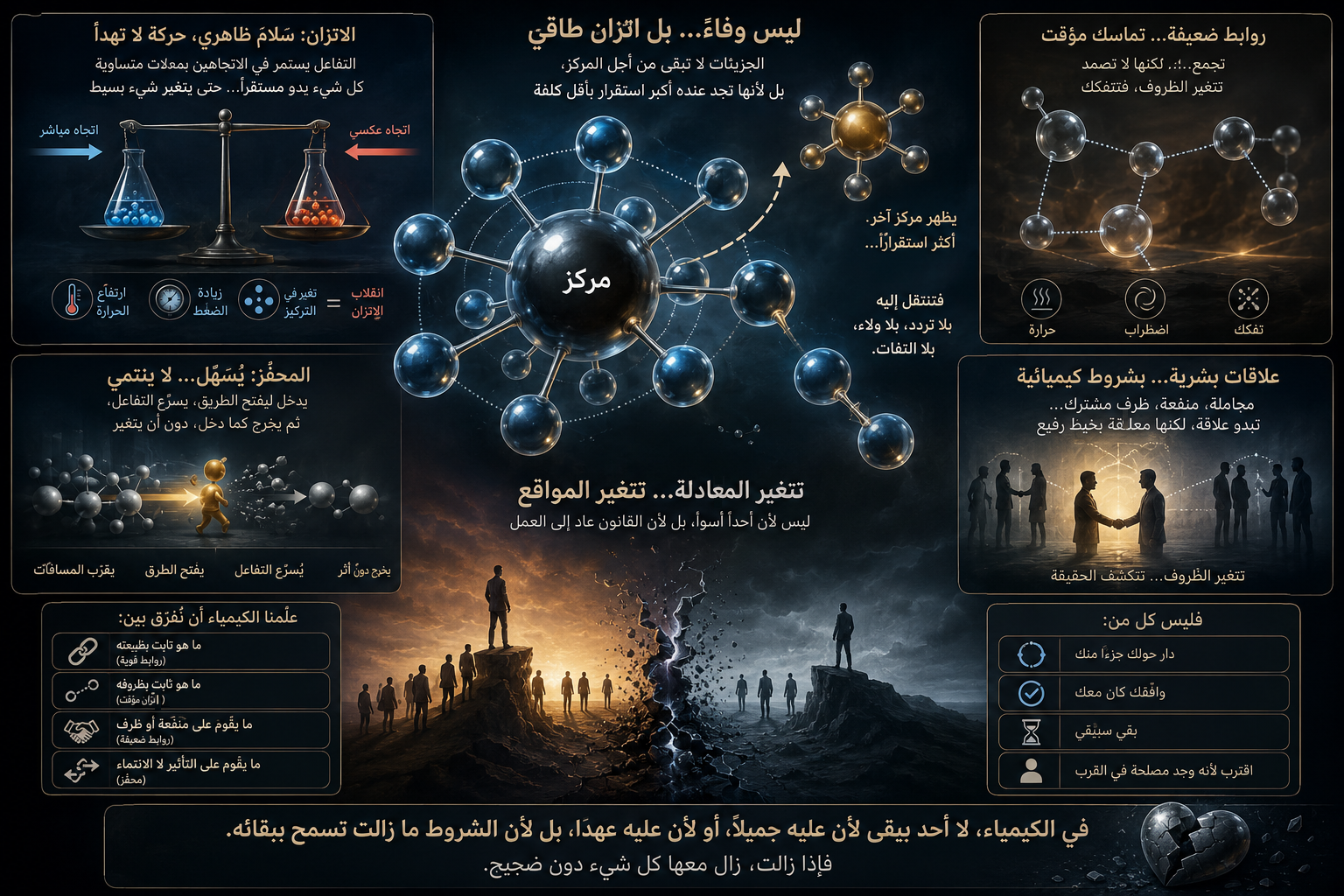حين تتحالف الجزيئات: الكيمياء تفضح وهم “الصحبة الوظيفية” 1 0 حين تتحالف الجزيئات: الكيمياء تفضح وهم “الصحبة الوظيفية” مجلة نقطة العلمية