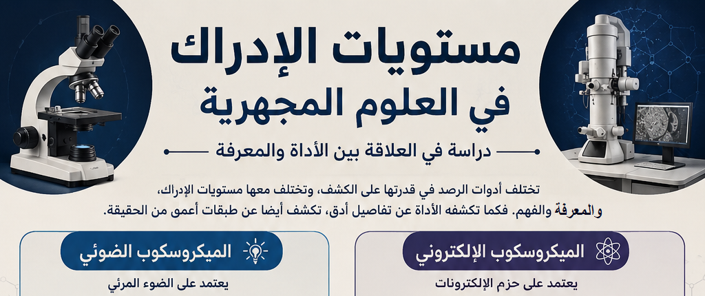 0 1 مستويات الإدراك في العلوم المجهرية مجلة نقطة العلمية