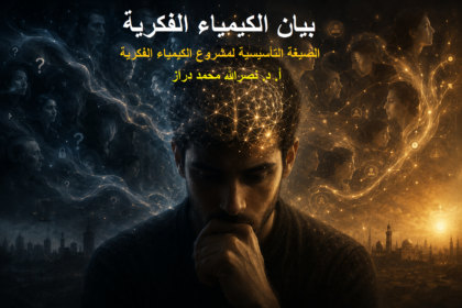 0 بيان الكيمياء الفكرية ...... الصيغة التأسيسية لمشروع الكيمياء الفكرية مجلة نقطة العلمية