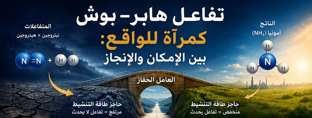 تفاعل هابر–بوش كمرآة للواقع: بين الإمكان والإنجاز 1 0 8 تفاعل هابر–بوش كمرآة للواقع: بين الإمكان والإنجاز مجلة نقطة العلمية
