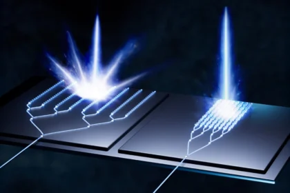 mit array of integrated antennas شريحة ليدار جديدة من معهد MIT قد تمنح السيارات ذاتية القيادة رؤية أوسع مجلة نقطة العلمية