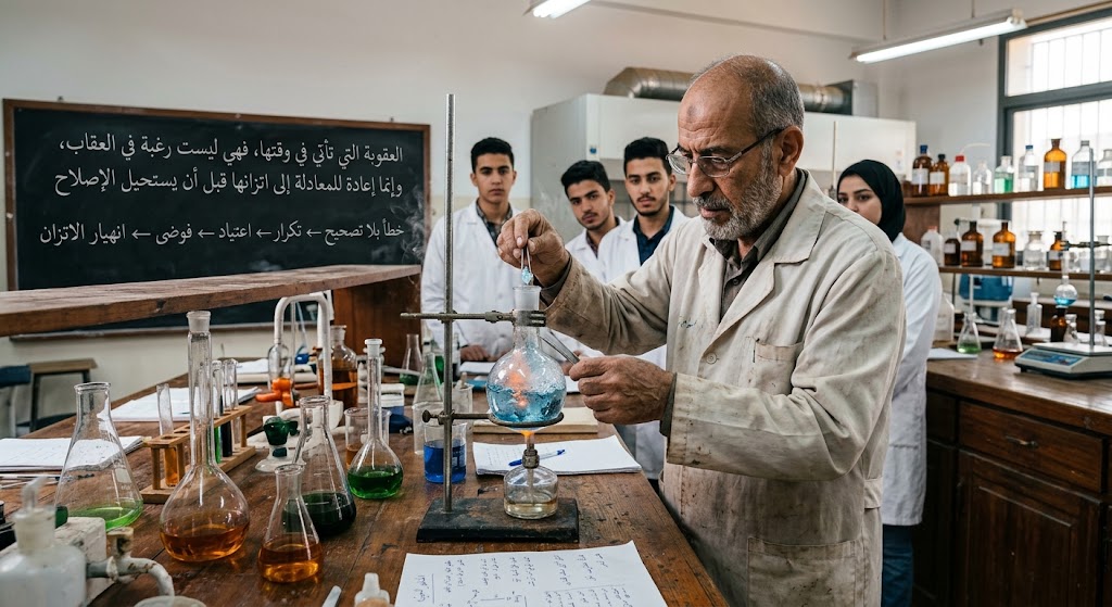0 حين تصبح العقوبة تفاعلًا نادرًا مجلة نقطة العلمية