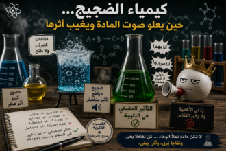 1 كيمياء الضجيج... حين يعلو صوت المادة ويغيب أثرها مجلة نقطة العلمية