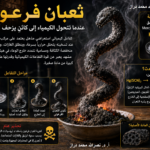 2ec7b0b8 ad49 47d2 a1fc e9372bcf48c6 ثعبان فرعون… عندما تتحول الكيمياء إلى كائنٍ يزحف أمام عينيك مجلة نقطة العلمية