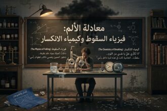 1cdd1cd4 60ce 4b47 9a2a a5a063f8c54d معادلة الألم: فيزياء السقوط وكيمياء الانكسار مجلة نقطة العلمية