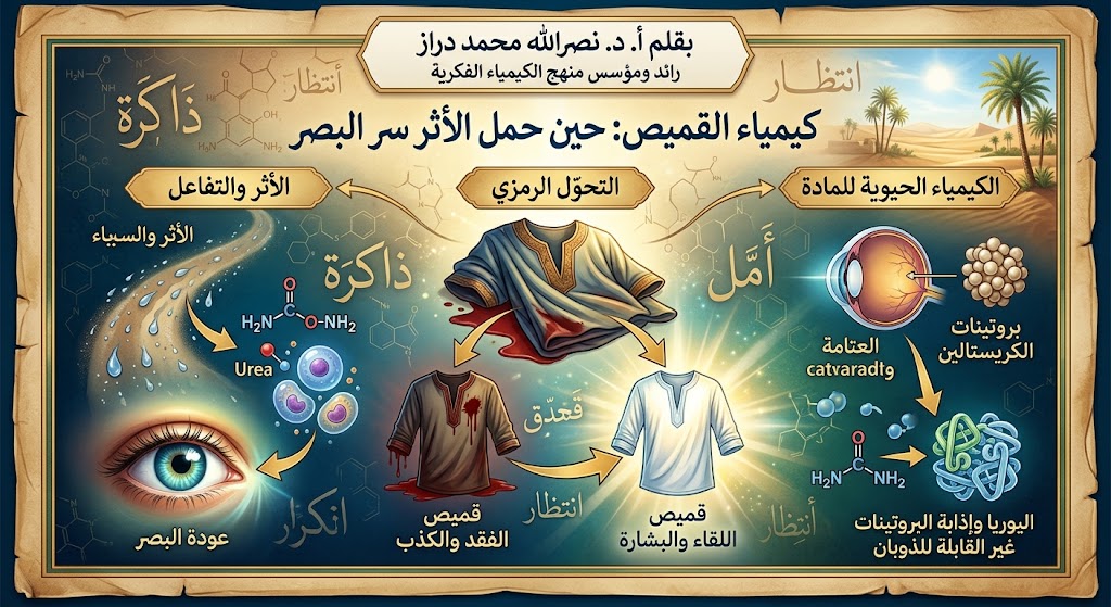 كيمياء القميص: حين حمل الأثر سر البصر 1 52270c88 eb70 4753 a520 bfd23daf3ce6 كيمياء القميص: حين حمل الأثر سر البصر مجلة نقطة العلمية