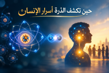 53d18a55 386b 4868 a5ed 6cd66f49edac حين تكشف الذرة أسرار الإنسان مجلة نقطة العلمية