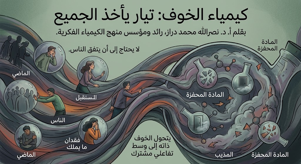 كيمياء الخوف: تيار يأخذ الجميع 1 fffcfe6b beb6 42b0 bbc1 e6f581693873 كيمياء الخوف: تيار يأخذ الجميع مجلة نقطة العلمية