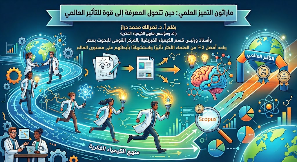 9cf5f3f8 7fd0 43ab bfca c1b2a5cc4413 ماراثون التميز العلمي: حين تتحول المعرفة إلى قوة للتأثير العالمي مجلة نقطة العلمية