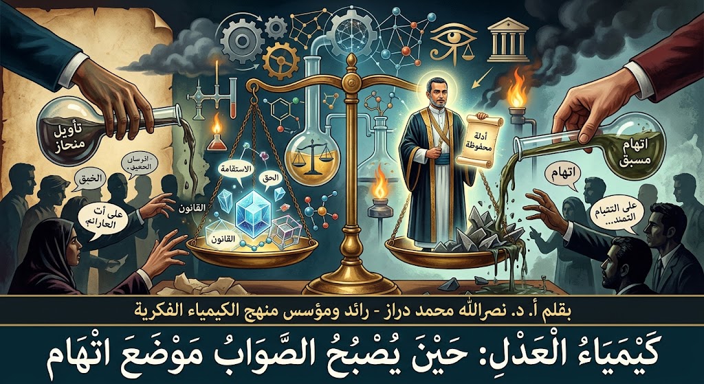 a57287e4 e15e 4e72 8f21 479f4999e46c كيمياء العدل:   حين يصبح الصواب موضع اتهام مجلة نقطة العلمية