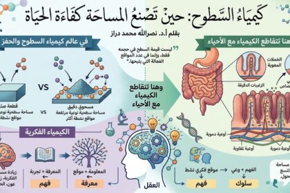 da521b56 9997 4655 8f7f af3e55e607b0 كيمياء السطوح: حين تصنع المساحة كفاءة الحياة مجلة نقطة العلمية